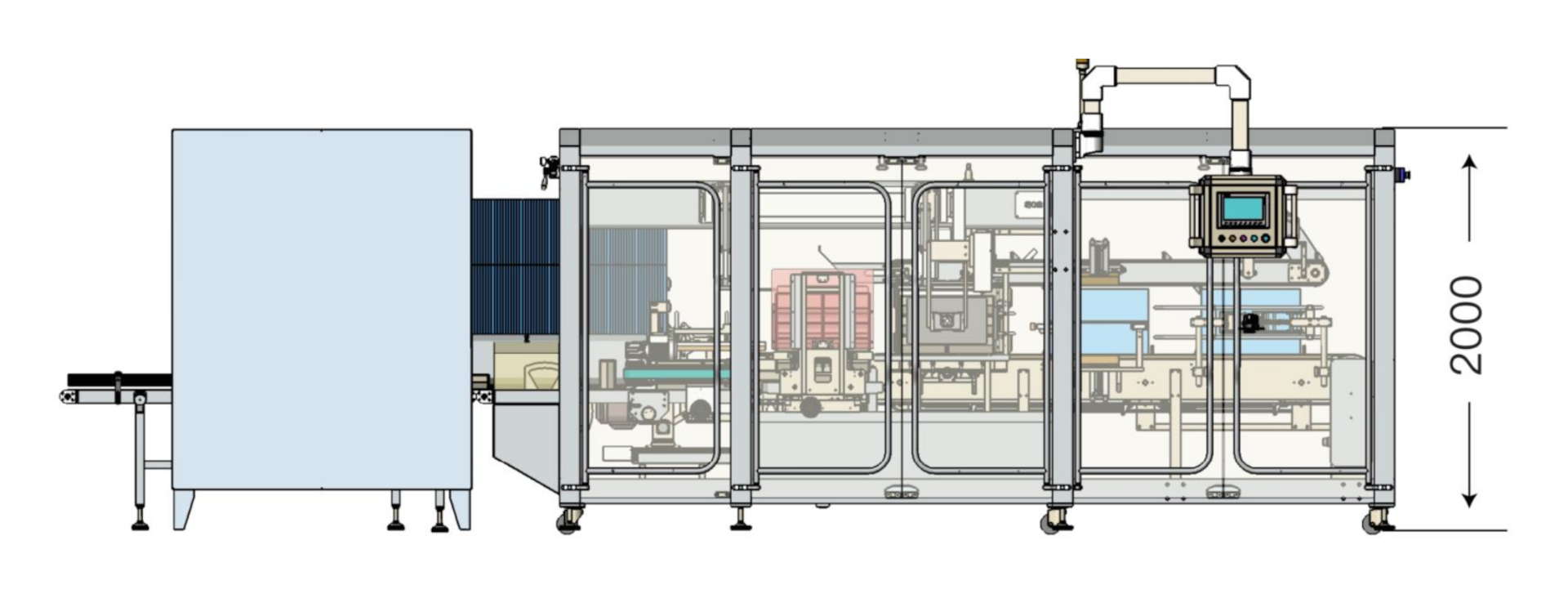kartonovaci stroj side loading