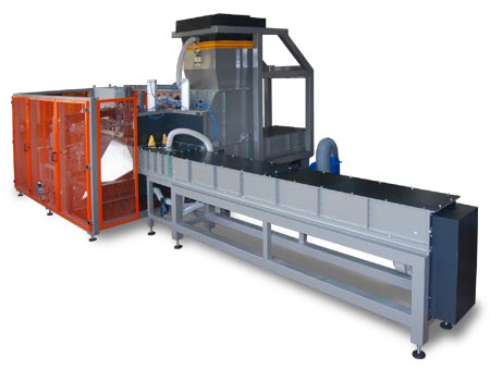 Horizontale Verpackungsmaschine mit Pressen LZ330