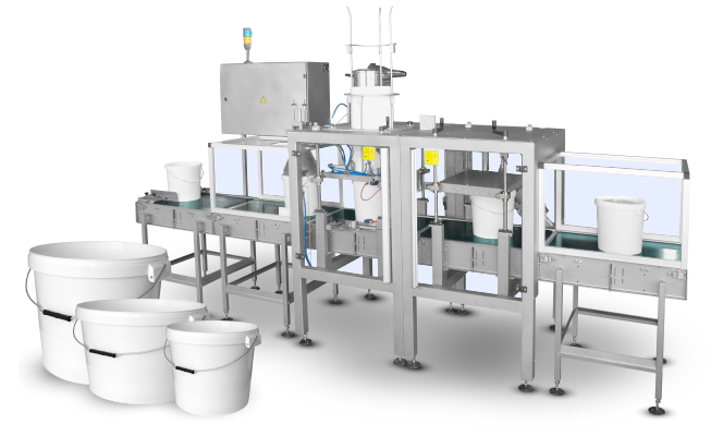 Bucket Filling and Closing Machines